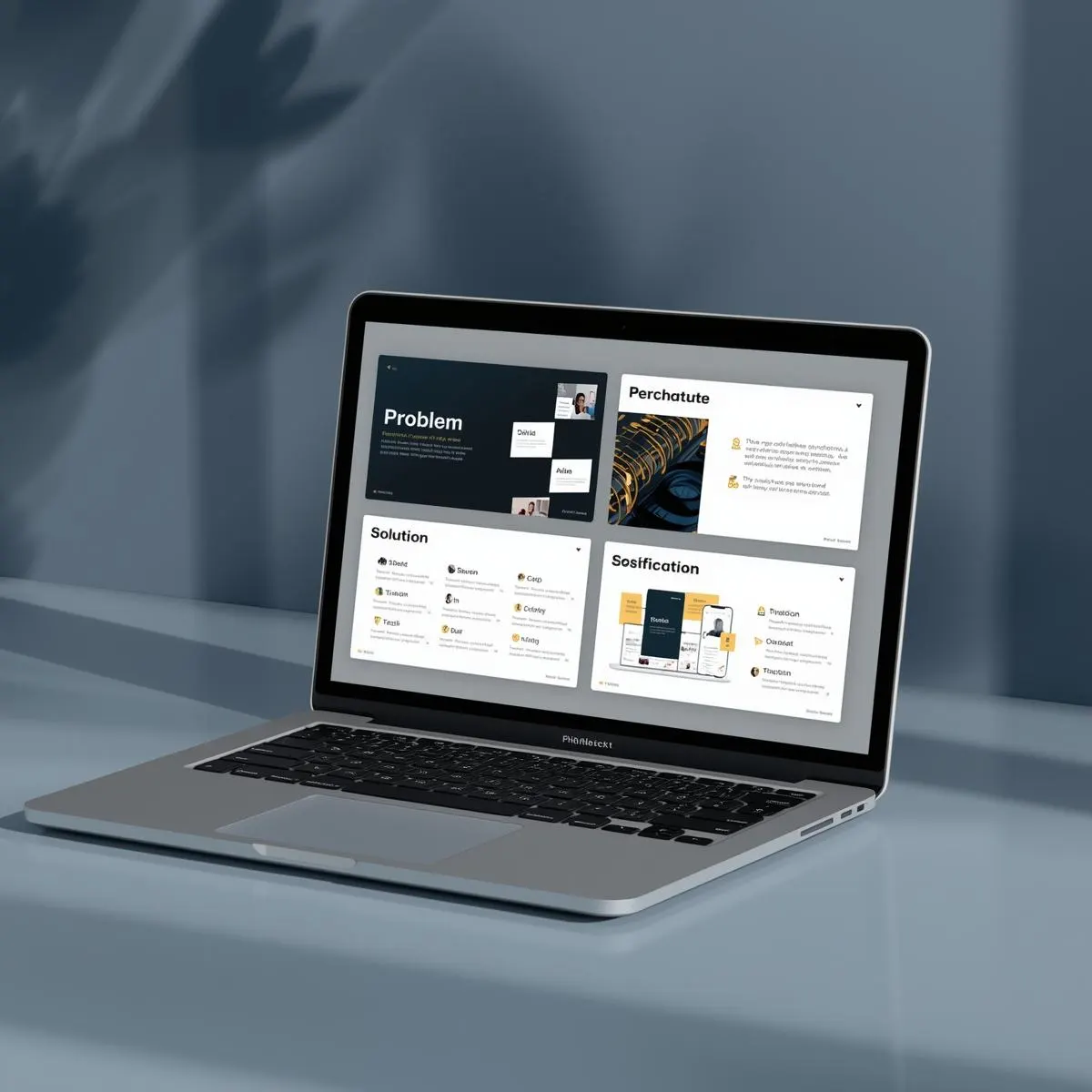 Winning pitch deck template for founders seeking venture capital funding