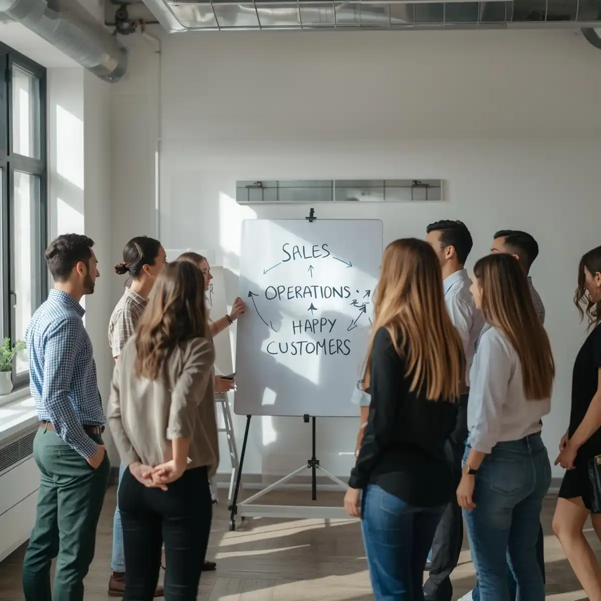 Team strategy for sales and operations alignment