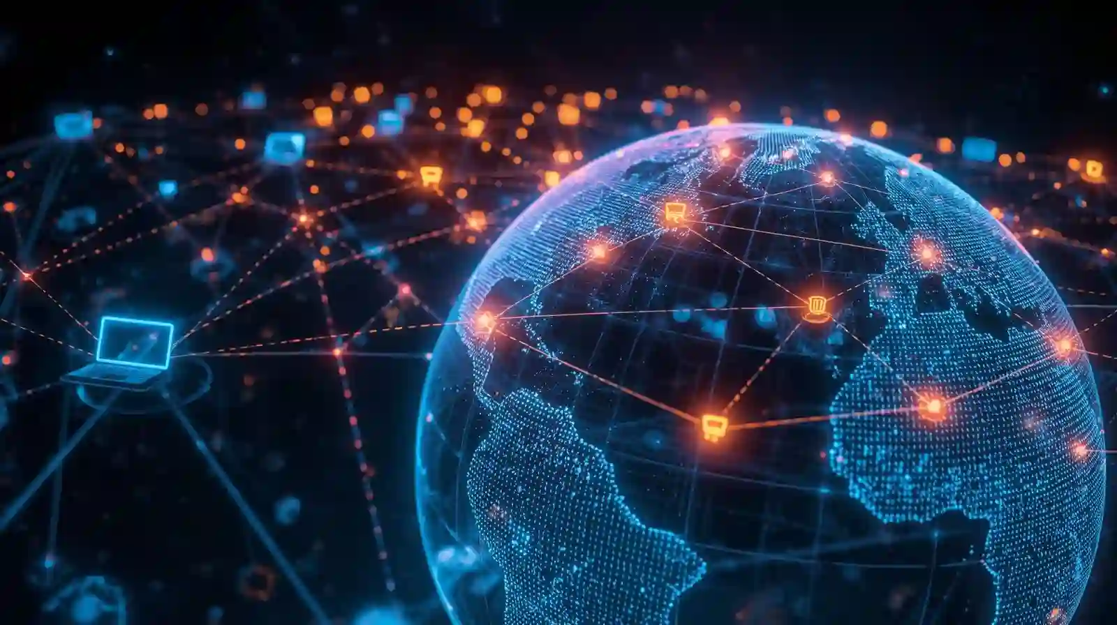 High-tech global online business network