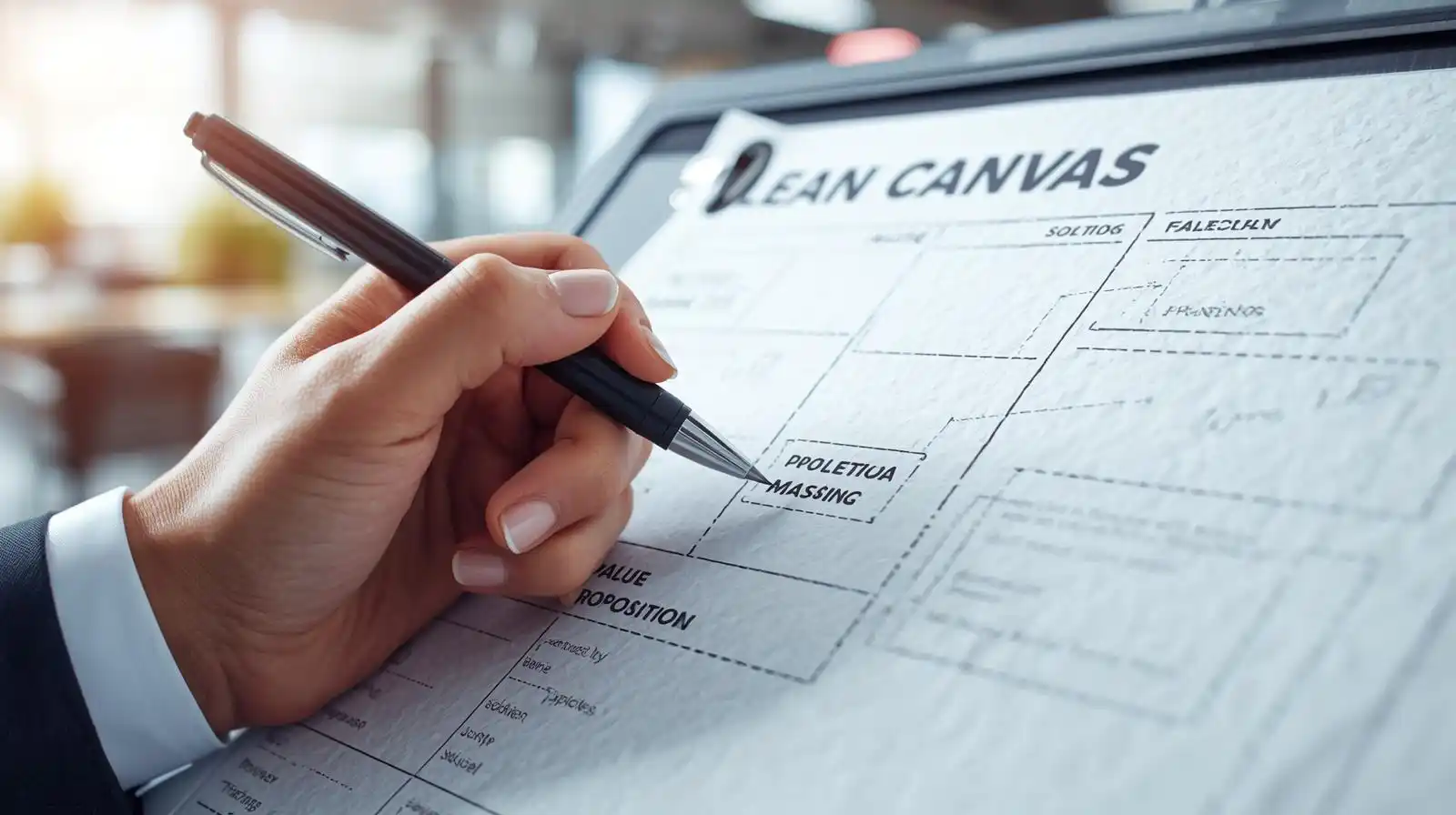 Step-by-step guide to filling lean canvas