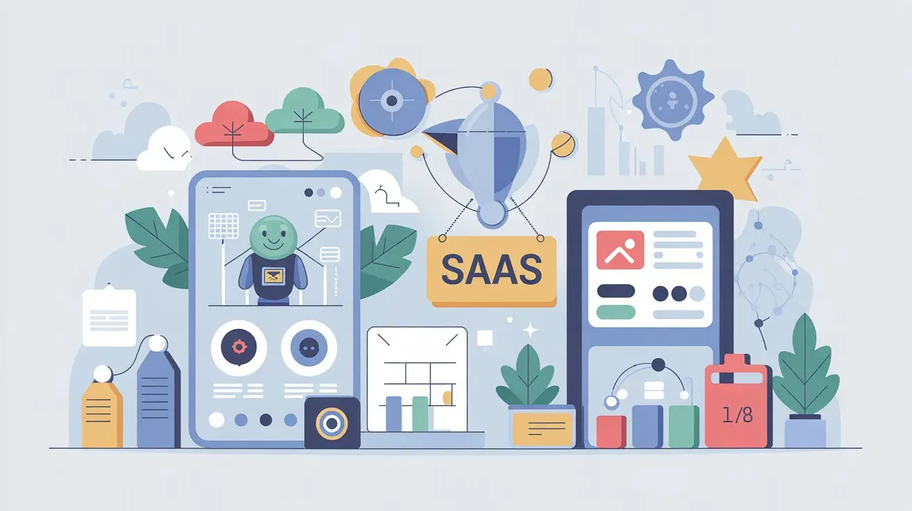 Software as a Service platform illustration