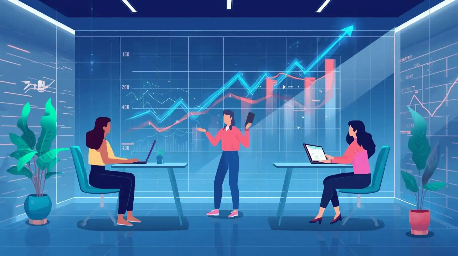 Remote team collaboration for digital business scaling