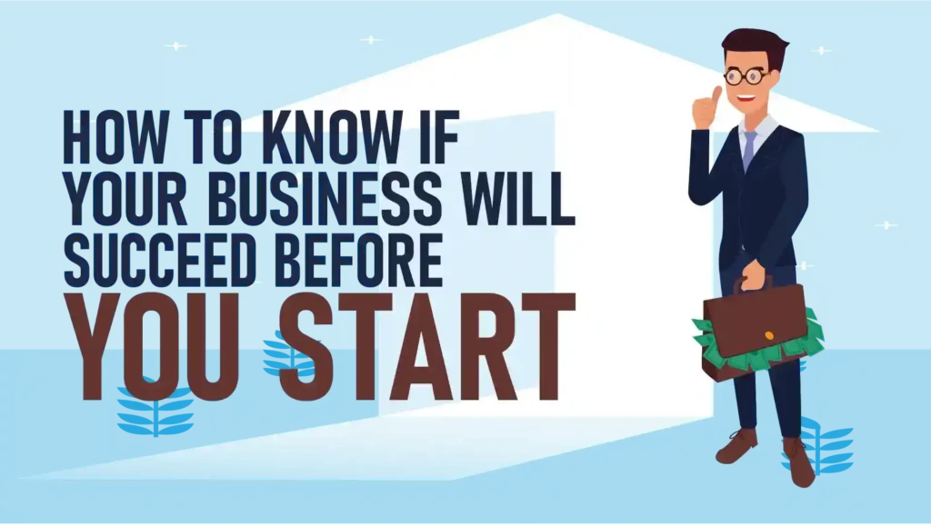 Predicting business success before starting