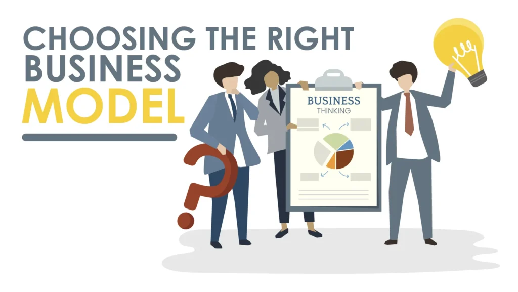 Selecting the best startup business model