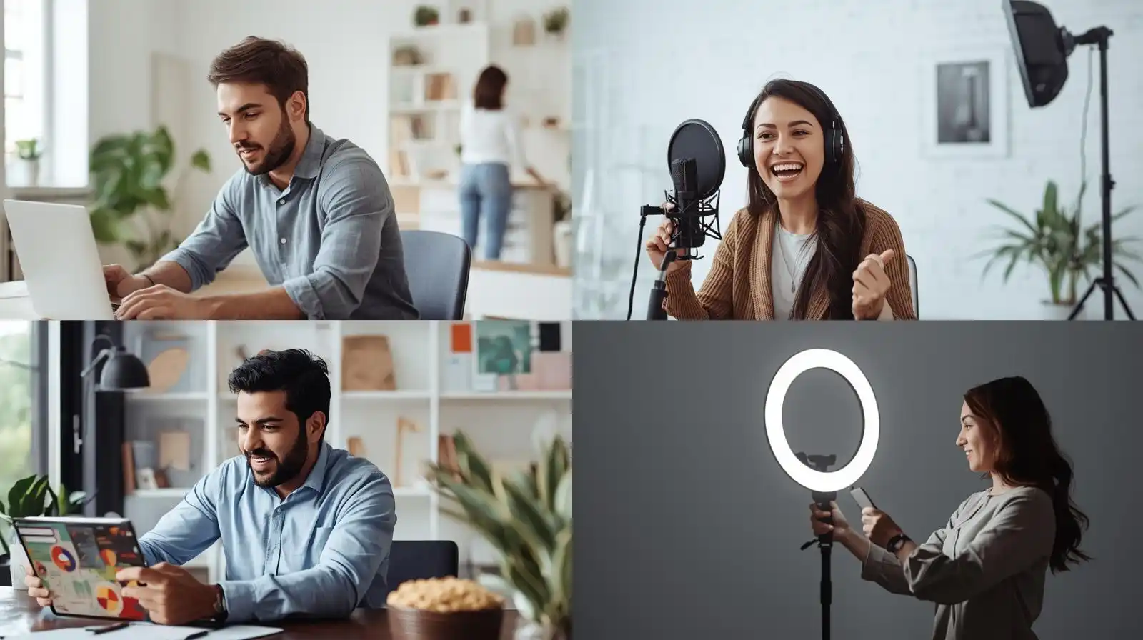 Digital content production lifestyle