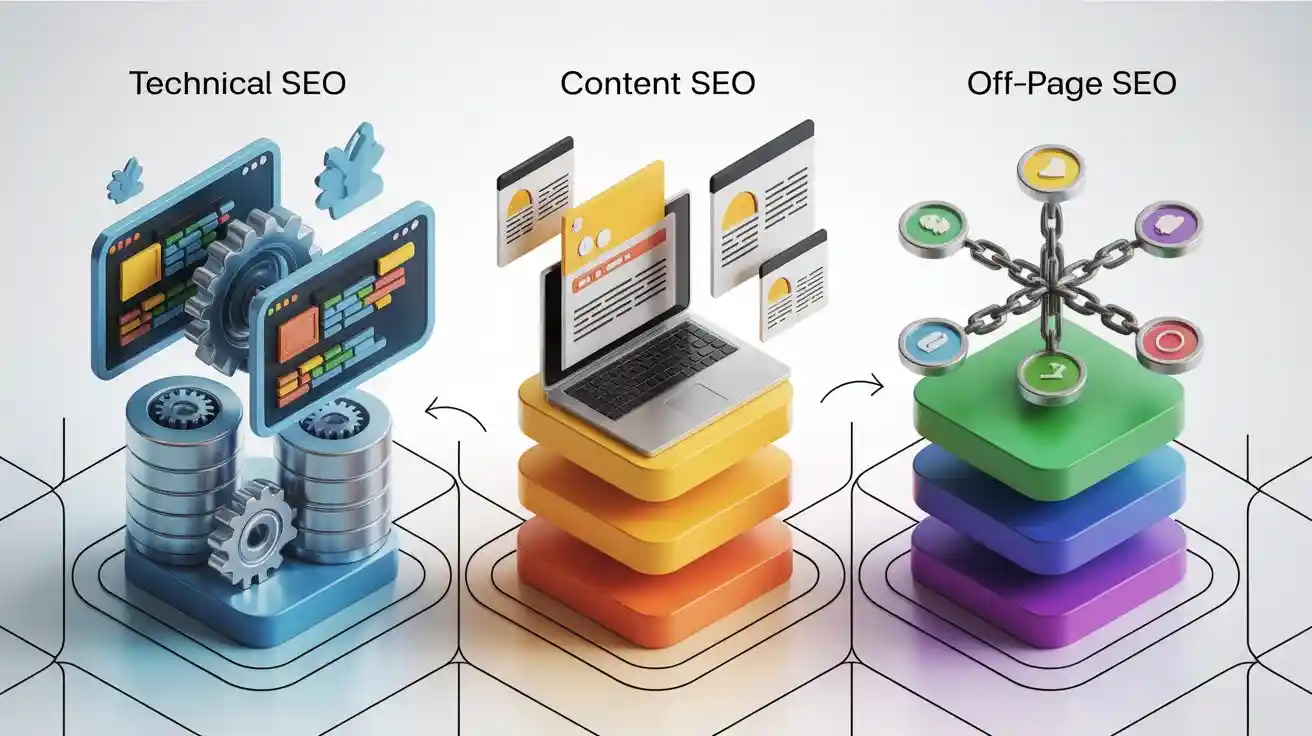 Three SEO pillars for startups