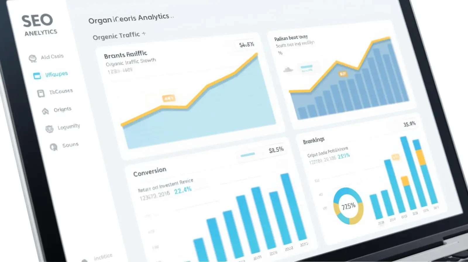 1. Traffic Conversion Growth Charts