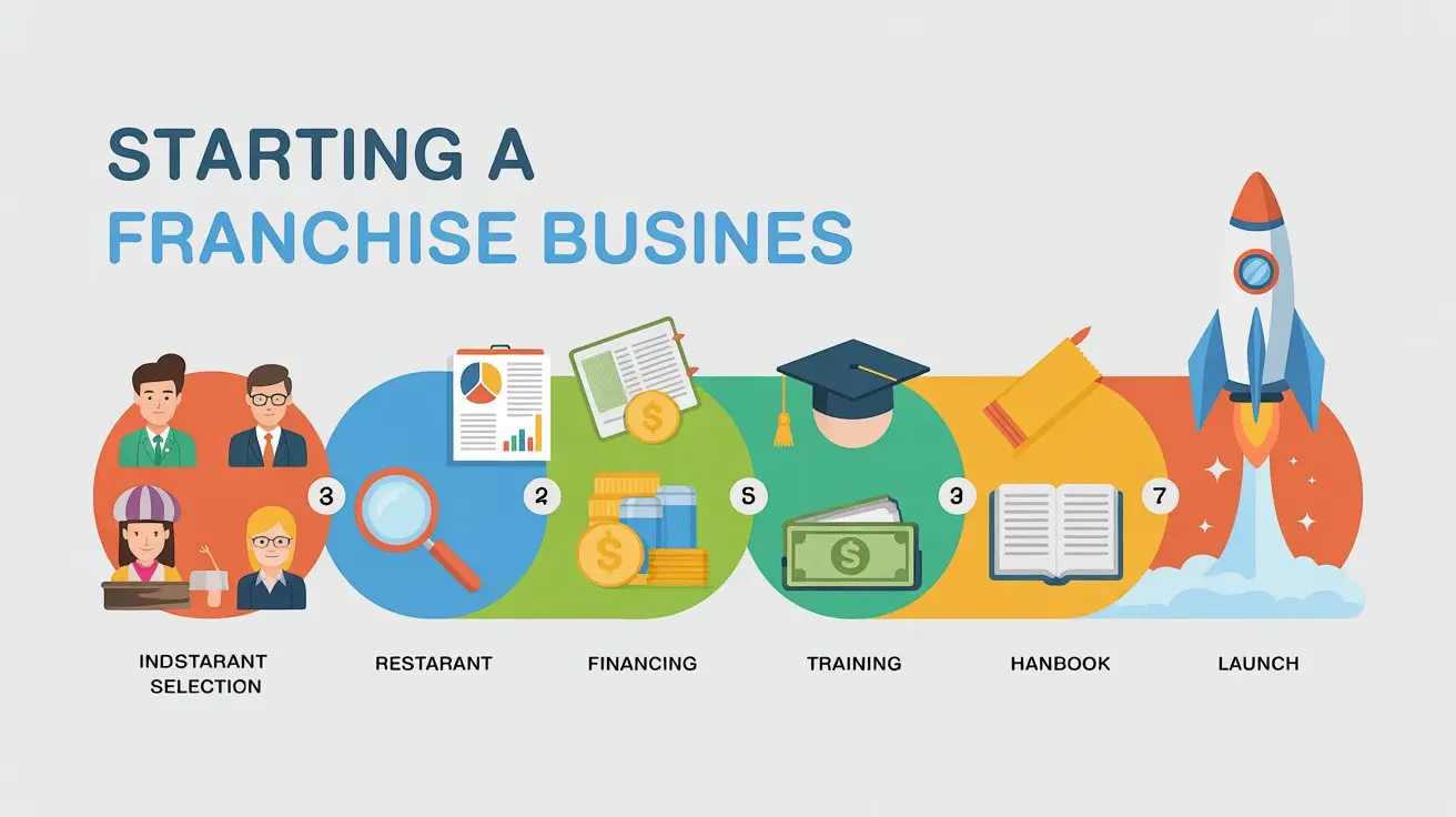 Process of starting franchise business