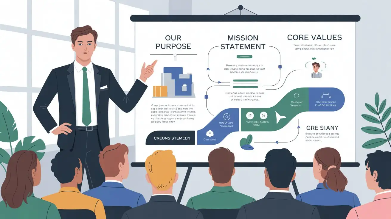 business storytelling example visual