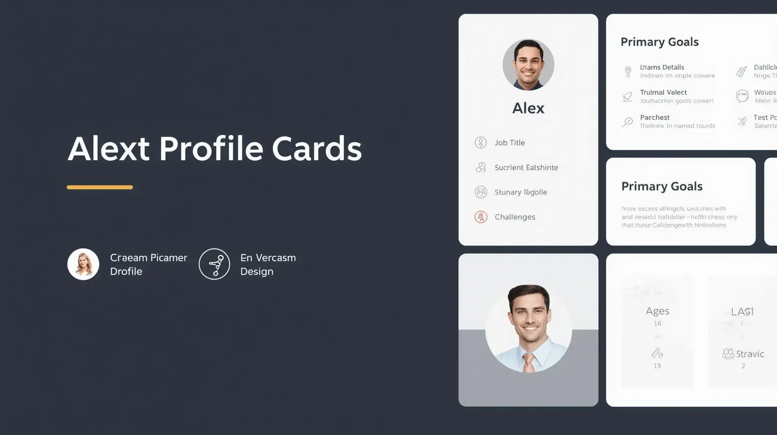 sample customer persona card