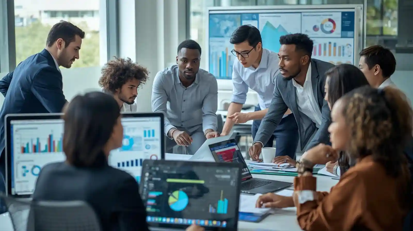 market research process illustration