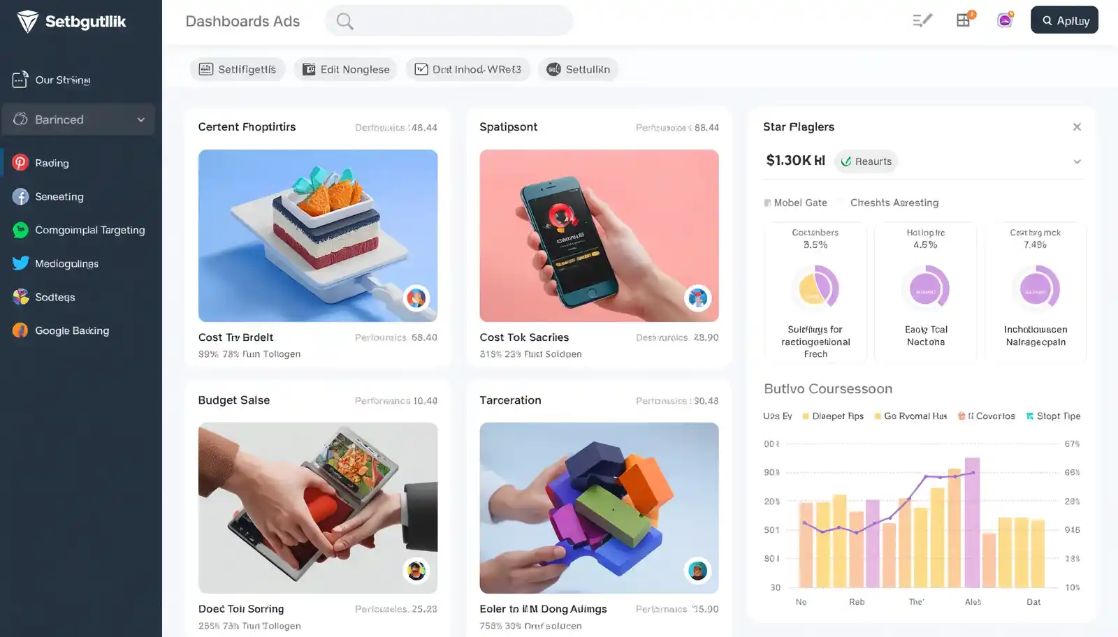 Online advertising performance analytics