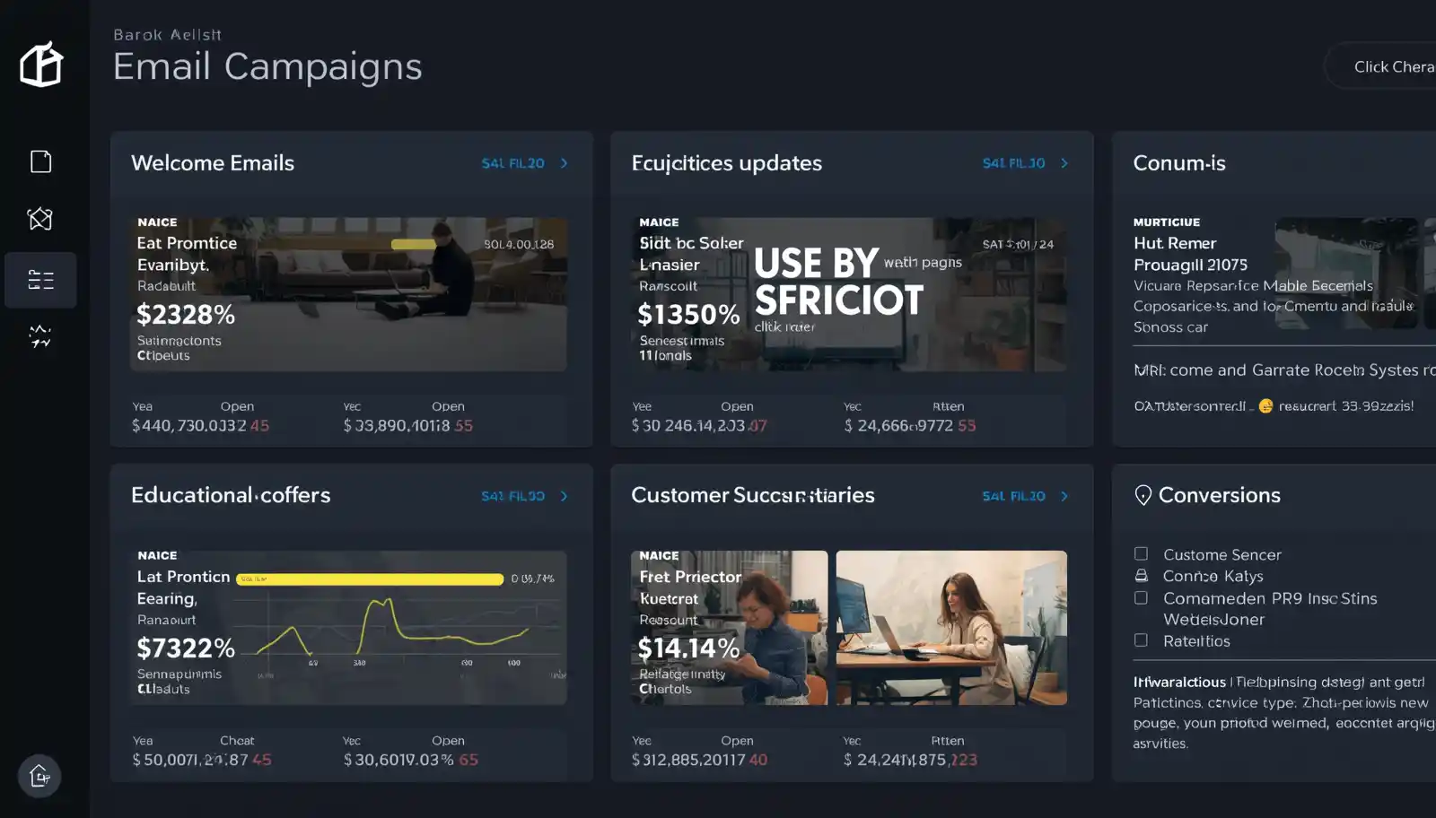 Focus on Campaign Analytics and UI
