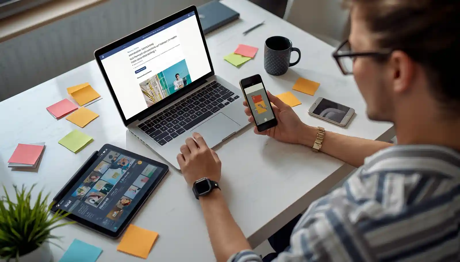 Focus on Professional Multi-Device Workspace