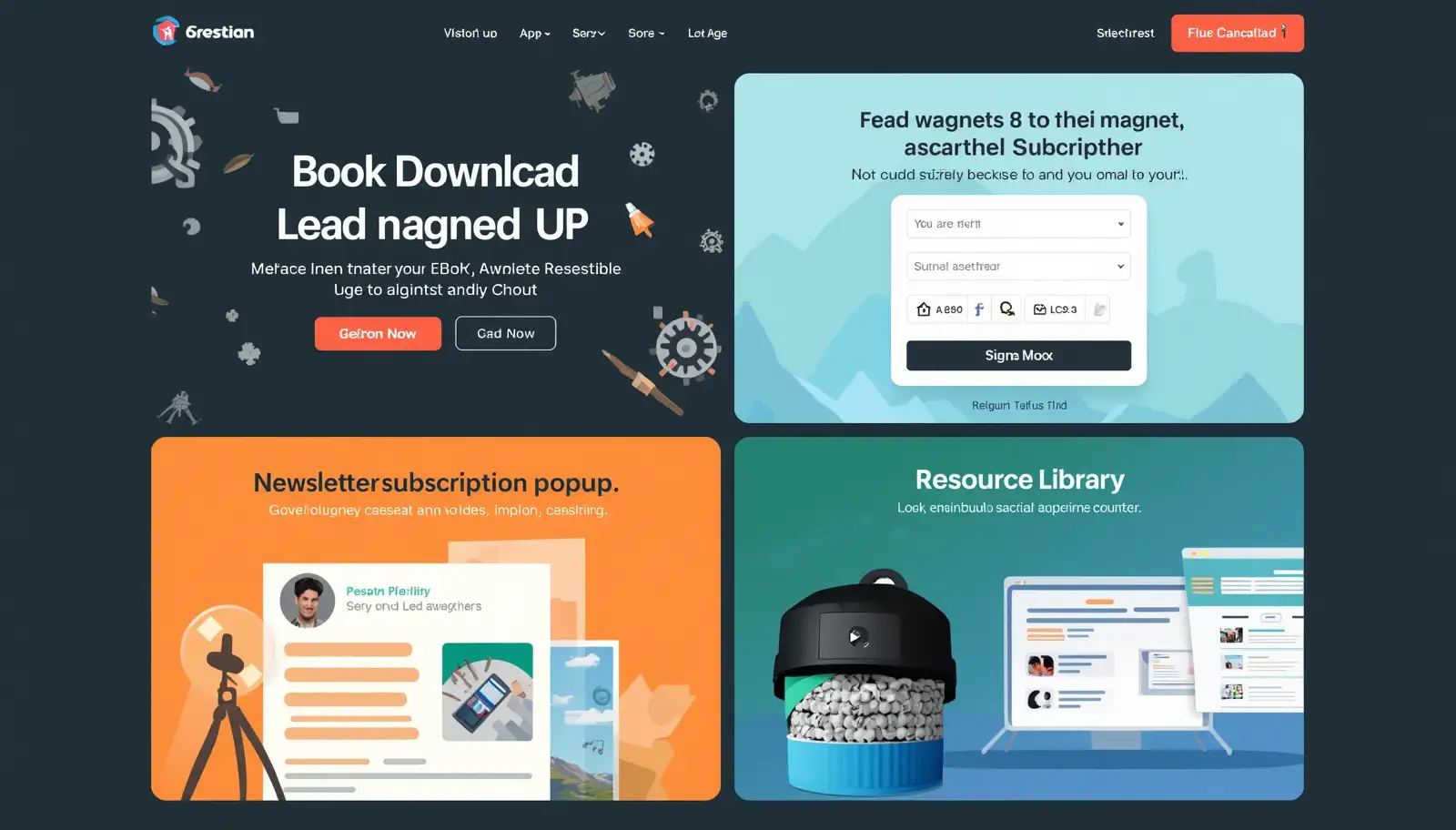 Focus on Lead Generation Elements