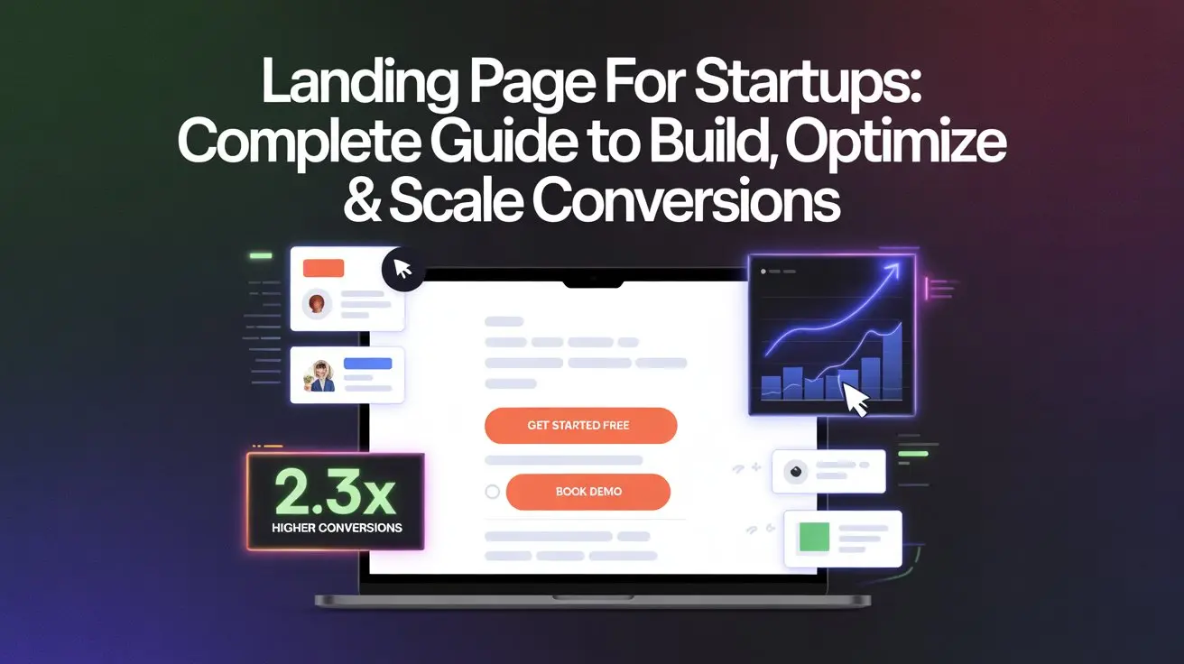 Startup UI conversion dashboard