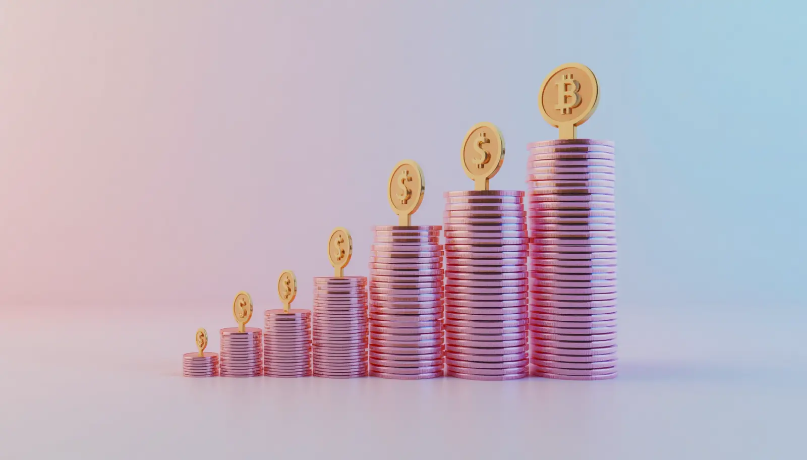 Financial growth and investment concept