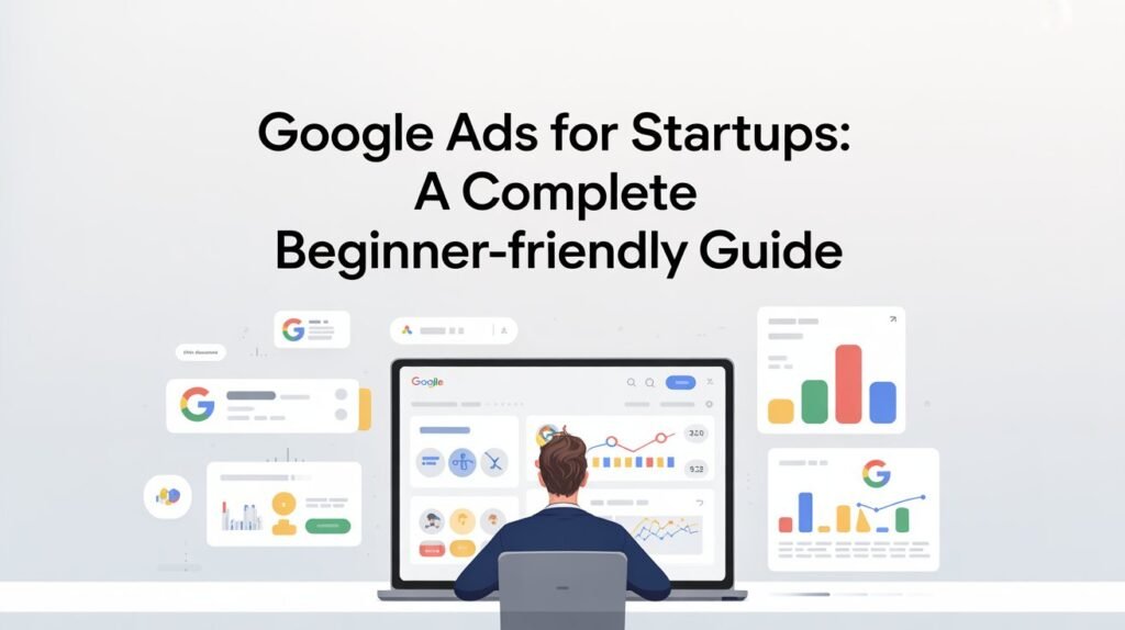 Google Ads dashboard illustration