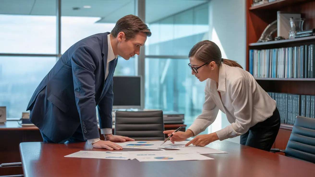 professional financial consultation meeting