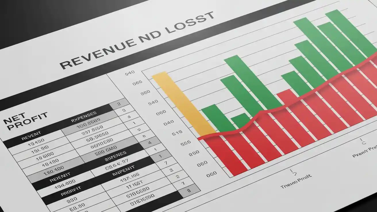 business income expense chart